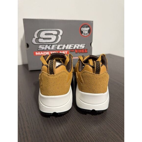 Women’s Skechers Work Uno SR Elainy Comp Toe shoes Sneakers 7 NIB - Picture 3 of 6